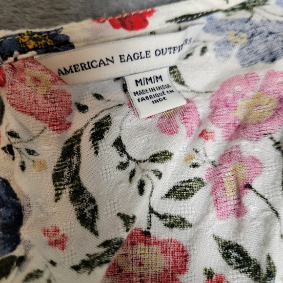 American Eagle Romper bell sleeve size medium - Picture 5 of 13
